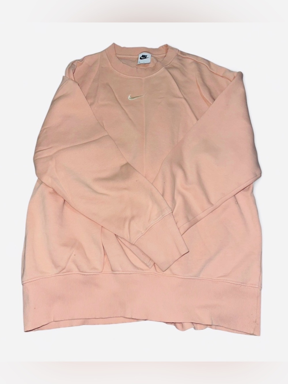 Nike Light Peach Pullover Sweatshirt